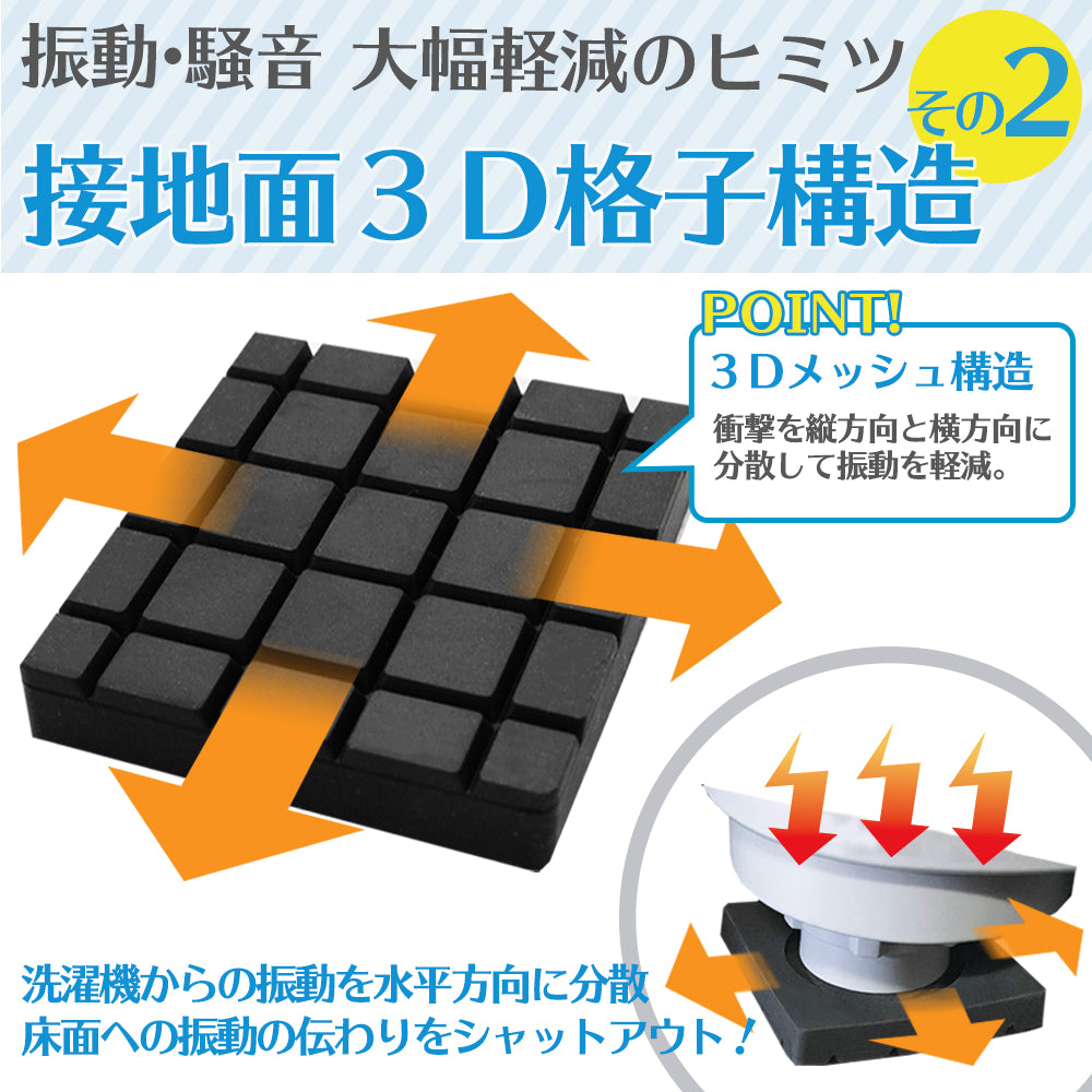 洗濯機防振ゴム