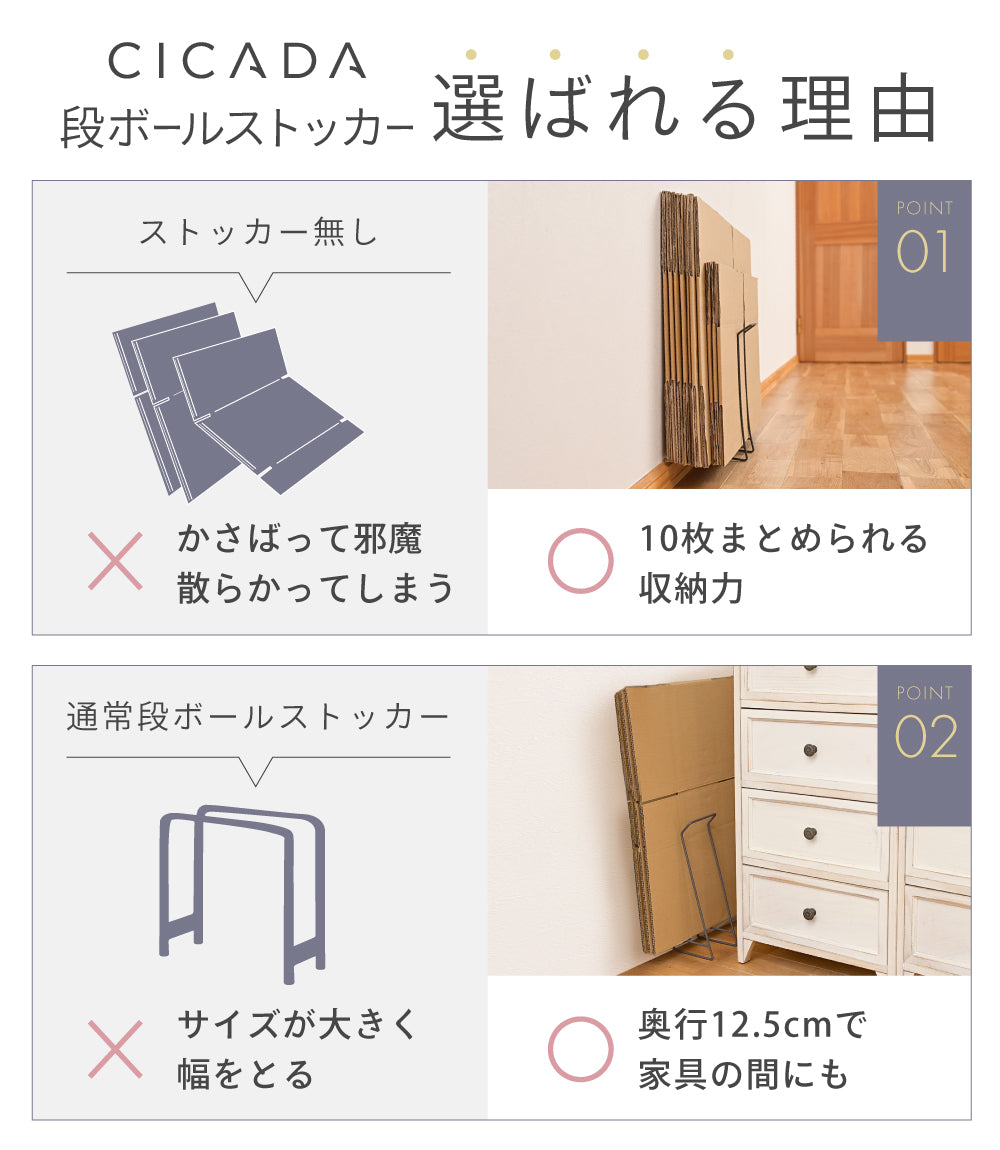 段ボールストッカー