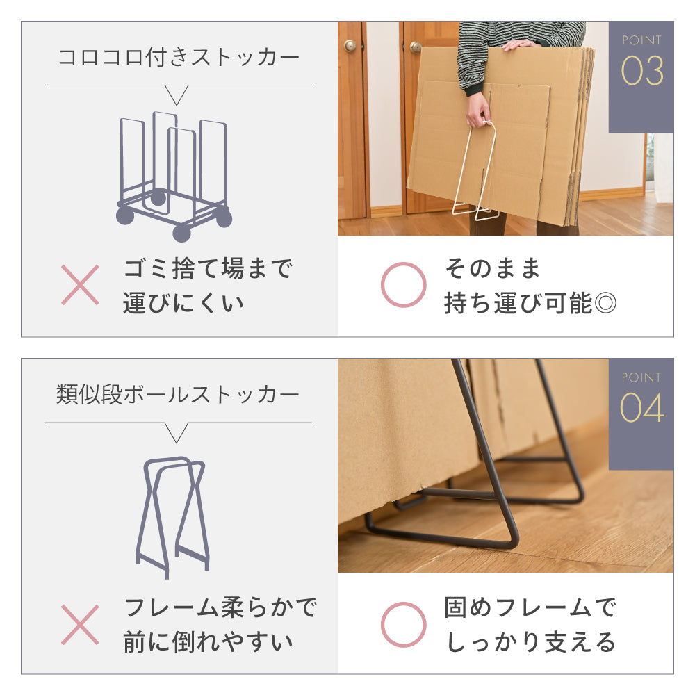 段ボールストッカー