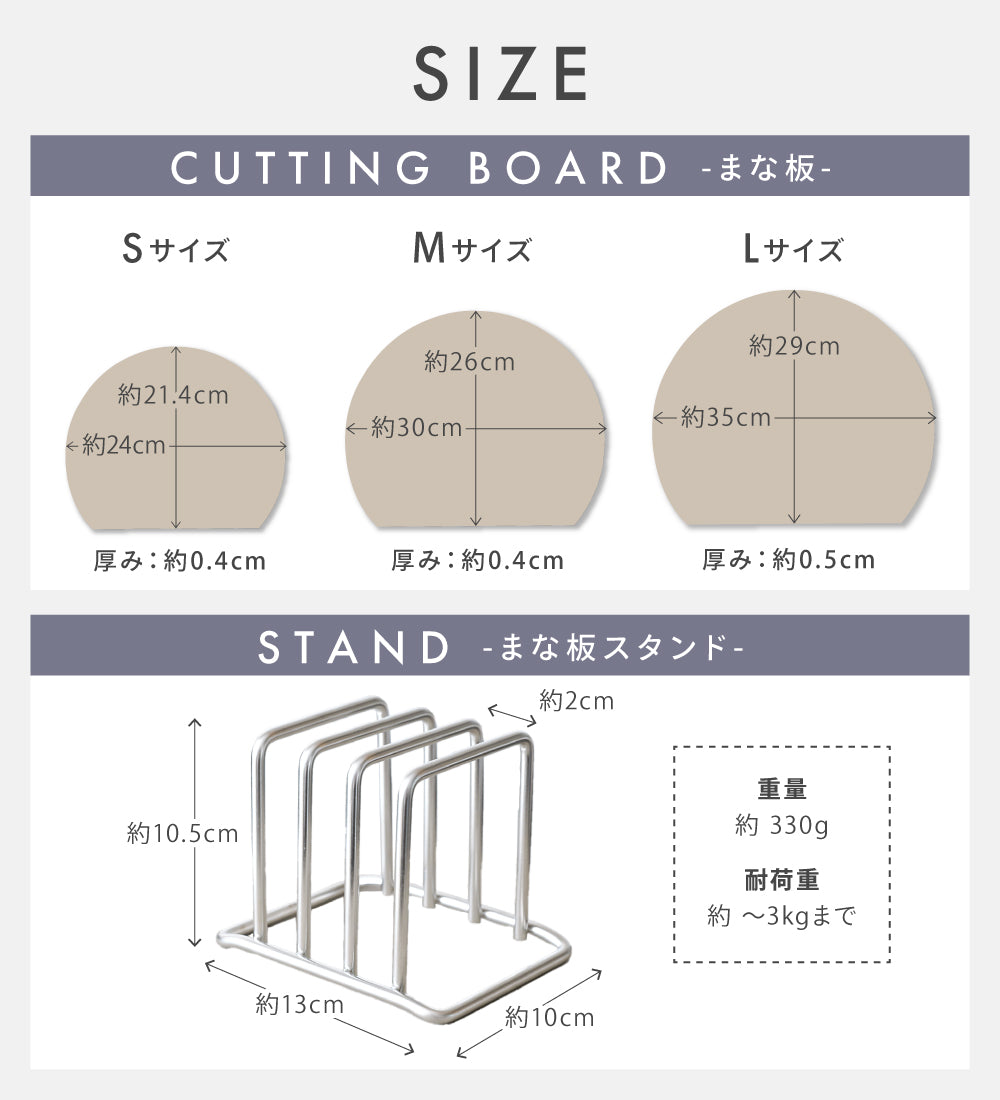 D型まな板