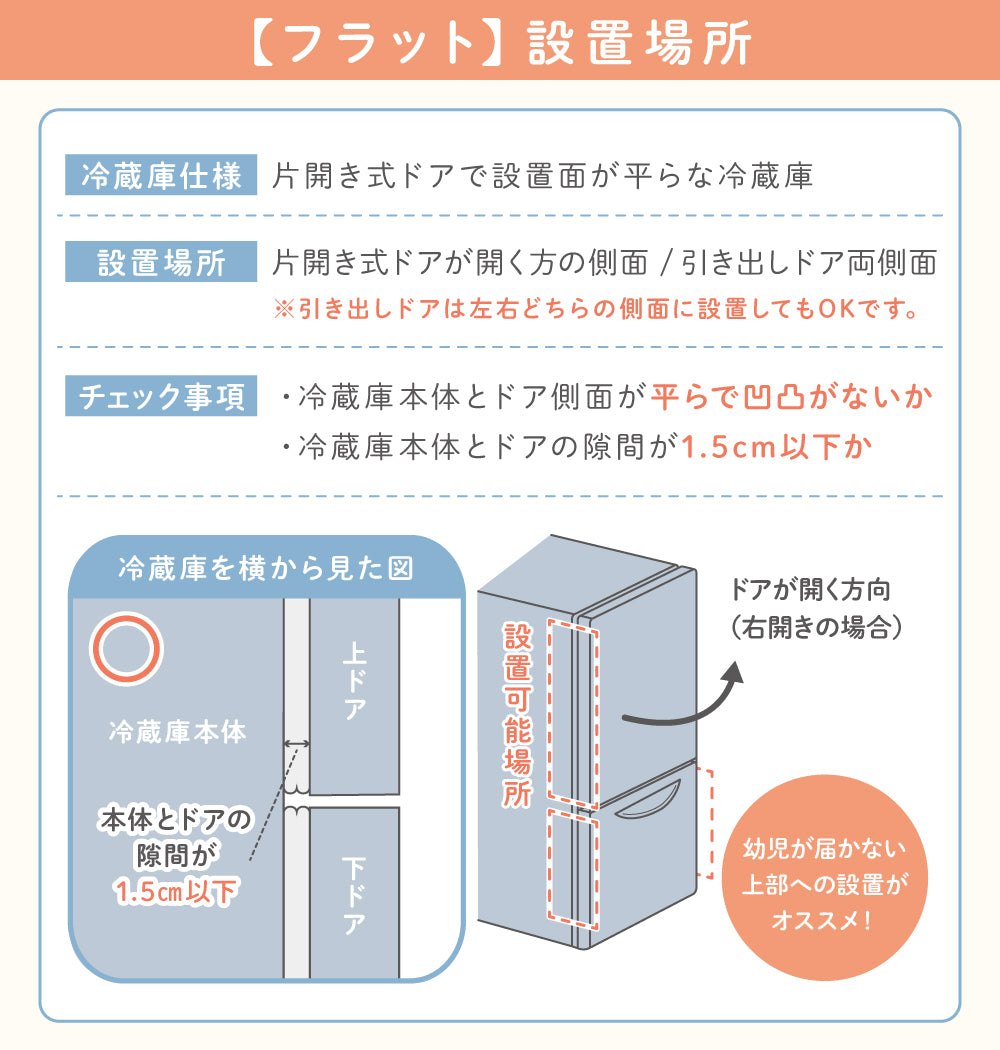 冷蔵庫ロック