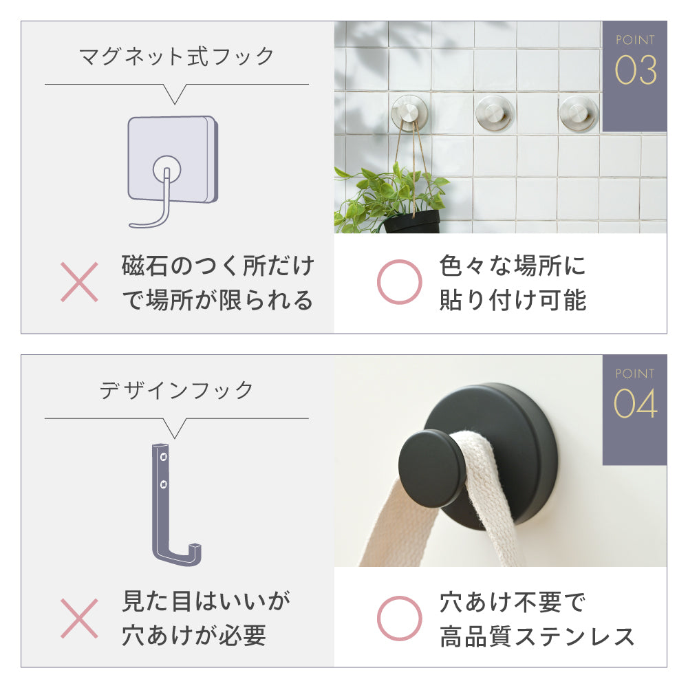 あちこち吸盤フック
