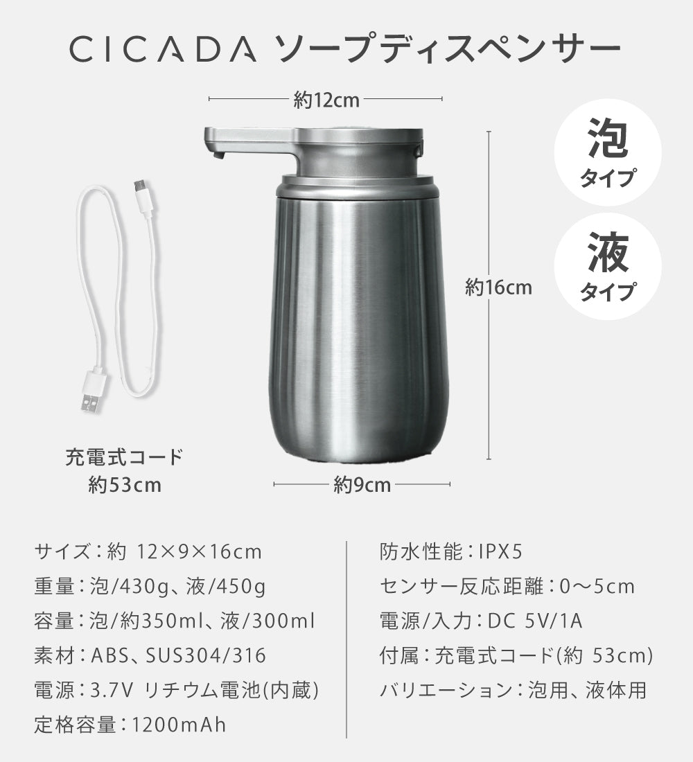 ソープディスペンサー