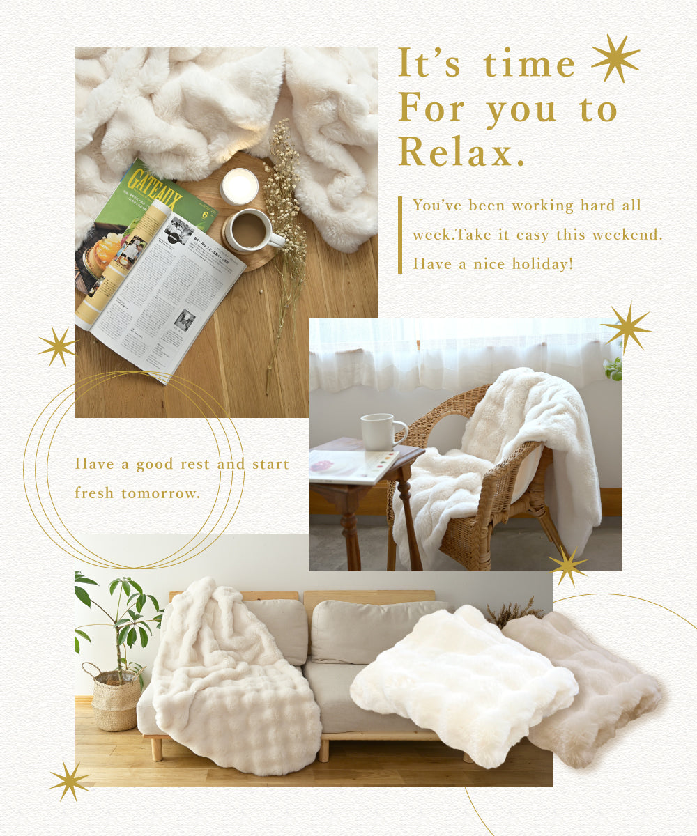 Caddrue】 ふわとろ電気毛布 [モカ/ホワイト] – e-kit