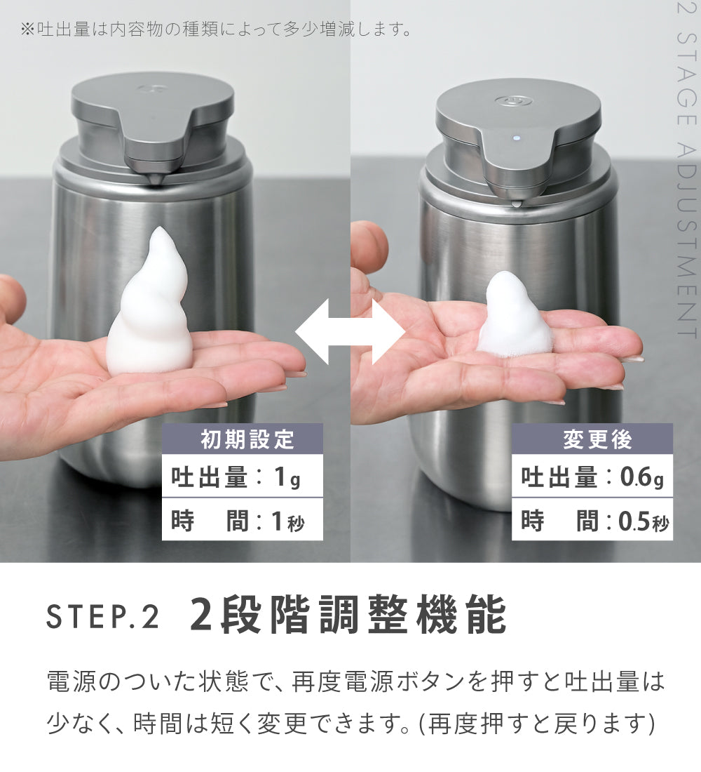 泡沫ページ CICADA】 ソープディスペンサー [泡用/液体用] – e-kit