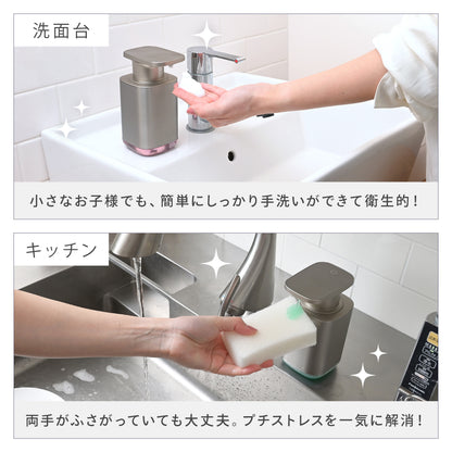 ソープディスペンサー角型