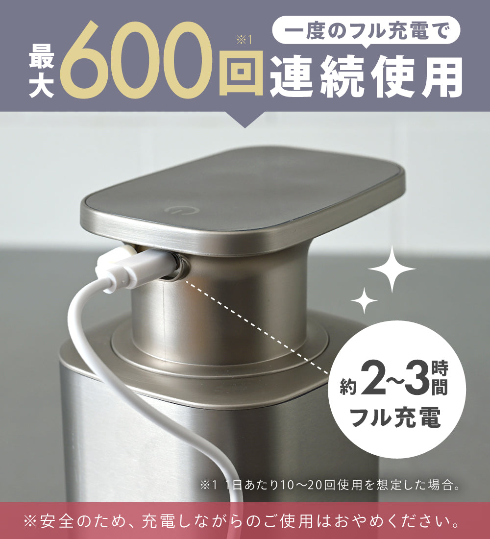 ソープディスペンサー角型