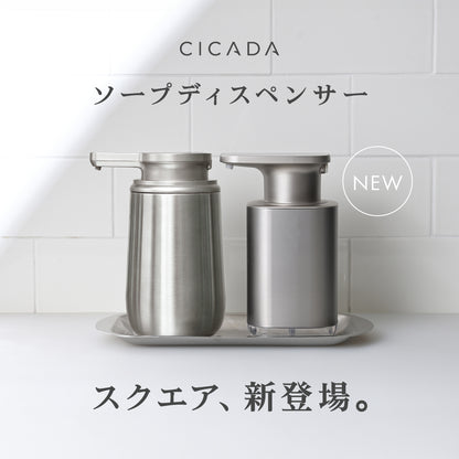 ソープディスペンサー角型