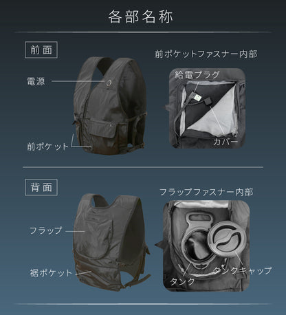【極冷領域】 水冷服