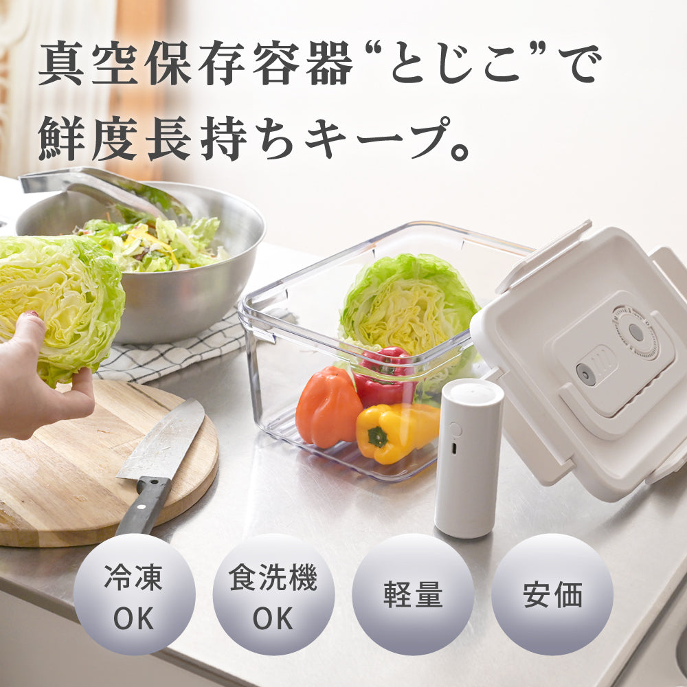 真空保存容器