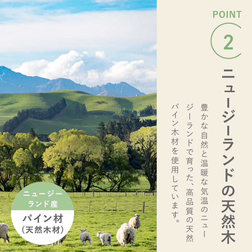 【Caddrue】 ウォールシェルフ[パウダーベージュ/パウダーモーブ]